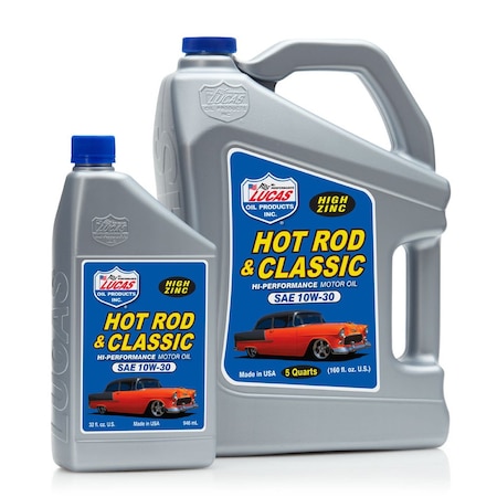 Sae 10W-30 Hot Rod Oil, 3x1/5 qt. MPN:10679