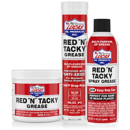 Red N Tacky Grease, 1x1/400 lb Drum MPN:10029