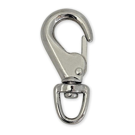 Utility Spring Hook, SS, 3/4 in Eye Dia MPN:4FCF8