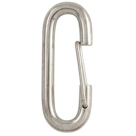 Breech Snap, Steel, 7/16 in Eye Dia, PK10 MPN:4FCG2
