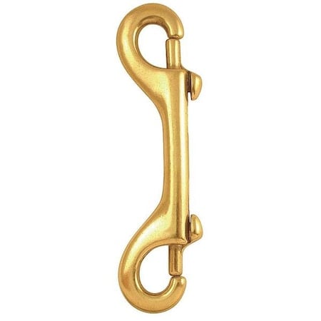 Slide Bolt Snap, Bronze, 7/16 in Eye Dia MPN:4FCJ5