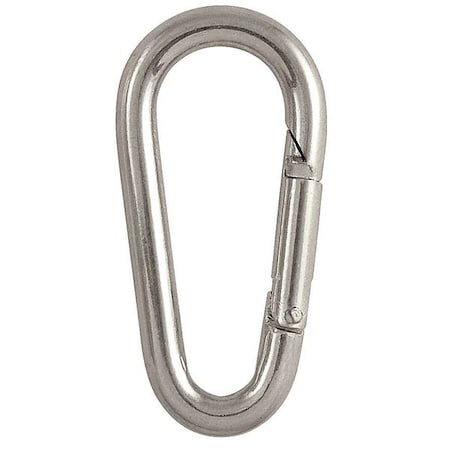 Interlocking Snap, Steel, 1/2 in Eye Dia MPN:4FCN8