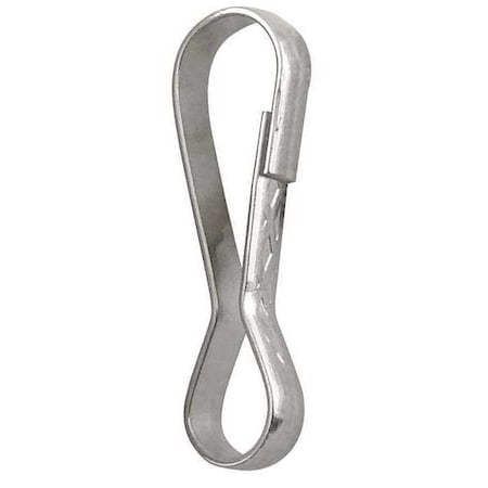 Snap Hook, Steel, 3/8 in Eye Dia, PK10 MPN:4FCU5