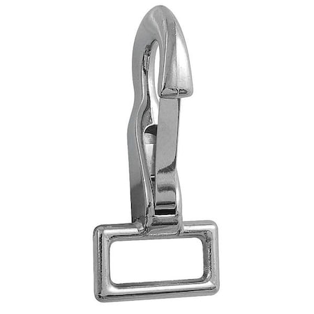 Utility Spring Hook, Zinc, Fixed Eye, PK10 MPN:4FCV8
