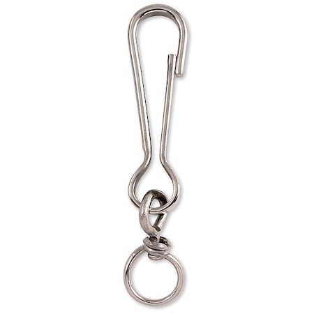Snap Hook, Steel, 1/2 in Eye Dia, PK10 MPN:4FCW9
