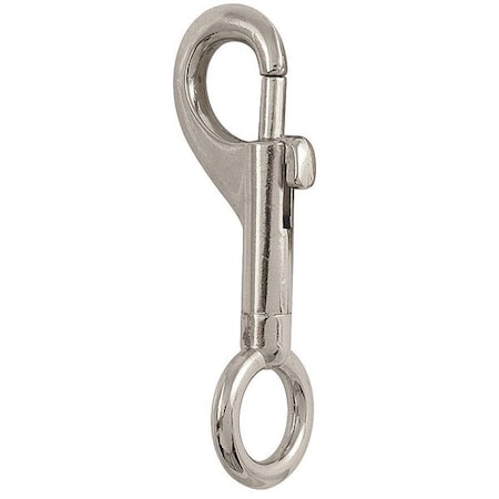 Slide Bolt Snap, Zinc, 3/4 in Eye Dia MPN:4GGJ4
