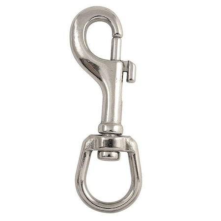 Slide Bolt Snap, SS, 5/8 in Eye Dia MPN:4GGK6