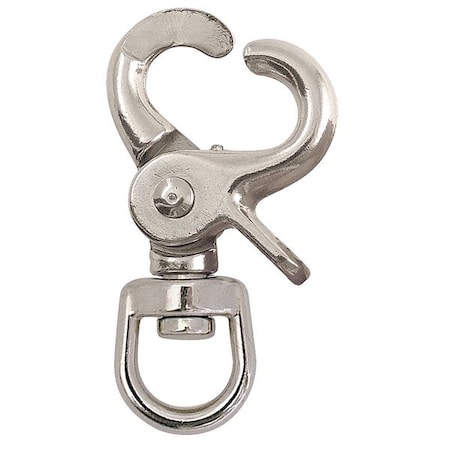 Trigger Snap, Stainless, L 2 5/8 In MPN:4GGL5