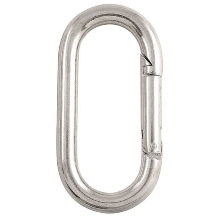 Interlocking Snap, Steel, 1 1/8 in Eye Dia MPN:4GGL8