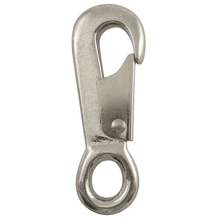 Eyelet Spring Snap, L 4 3/4 In MPN:4GGU6