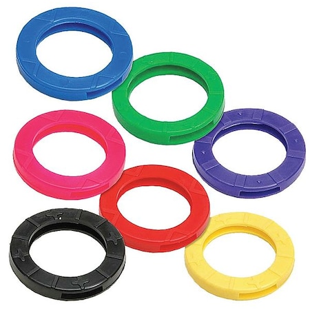 Key Identifier, Multicolor, Vinyl, Medium, 20 PK MPN:1670020