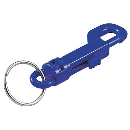 Plastic Key Clip, Assorted, Plastic, Not Load Rated, 40 PK MPN:4FCD6