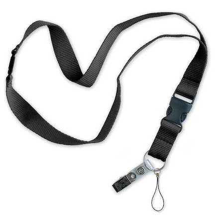 Key Accessory, Lanyard, Black, PK5 MPN:6412005