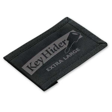 Key Hider, Black, Nylon, Pouch Key Hider, 5 PK MPN:91305