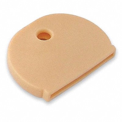 Key Cap Plastic Tan PK50 MPN:16091