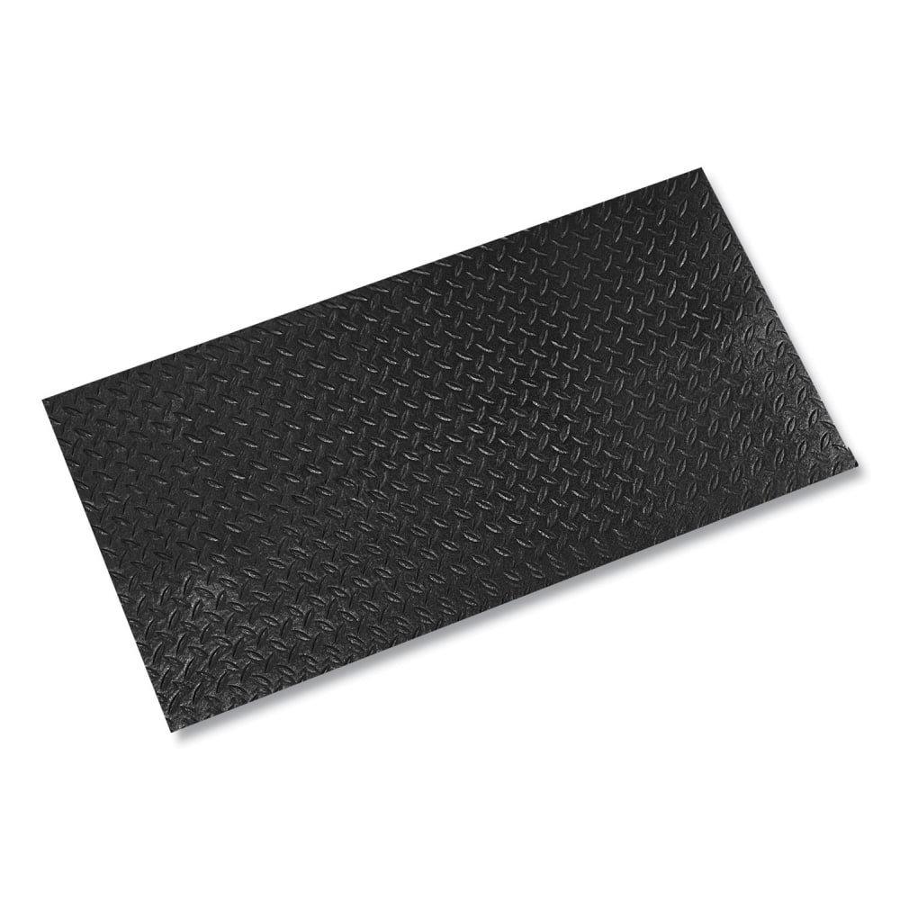 Crown Tuff-Spun Foot-Lover Diamond Surface Mat, Rectangular, 24 x 36, Black MPN:FL 2436KD