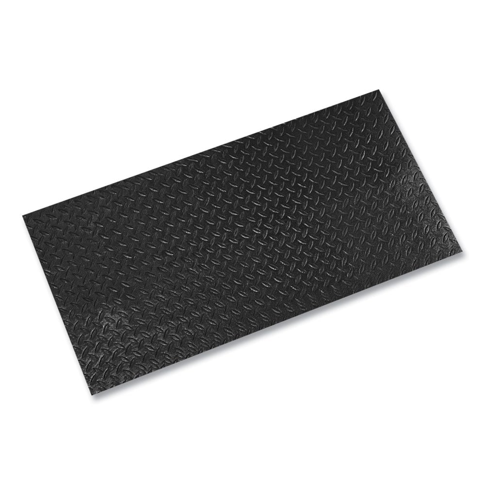 Crown Tuff-Spun Foot Lover Diamond Surface Mat, Rectangular, 36 x 60, Black MPN:FL 3660KD
