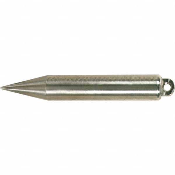 Plumb Bobs, Weight (oz.): 20.00 , Bob Type: Plumb Bob , Material: Stainless Steel, Stainless Steel , Replaceable Tip: No  MPN:S590N