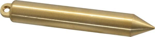 6-3/4 Inch Long, 1 Inch Diameter Brass Plumb Bob MPN:TT590N