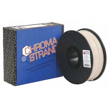 Chroma Strand ABS Filament, Natural, 2.85mm, 1kg reel MPN:RM-AB0122