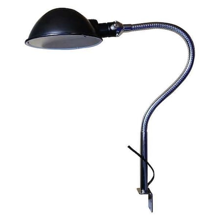 Task Light, LED, 7.7W, BLK, 23in, Gooseneck (Formerly LumaPro) MPN:33HP81