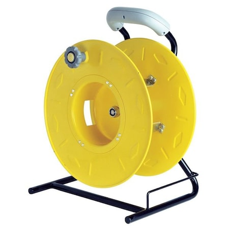 Cord Storage Reel, Hand Operated, No Configuration, 16 AWG, Yellow Reel Color, No Cord Length (Formerly LumaPro) MPN:11A562