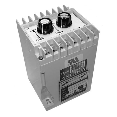Din Mount Level Control, 2 Relay, 120VAC MPN:WFLTV-DM-4011