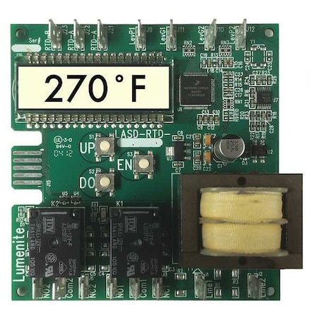 Level/Temp Controller, LCD, 120/240VAC MPN:LASD-4011