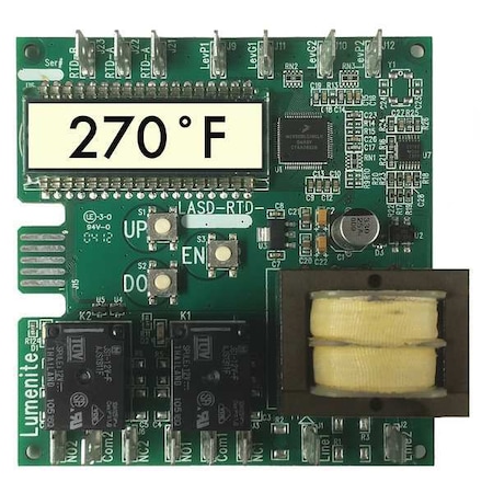 Level/Temp Controller, LCD, 24VAC MPN:LASD-401(24)