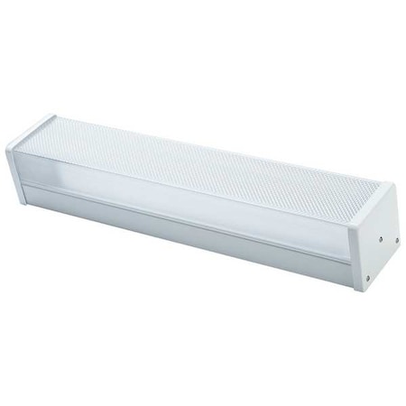 Vandal Resistant Fixture, 3500K, 25 W, LED MPN:LVP524 2FT MIN10 25W 35K MVOLT CLP WHT