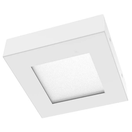 Square Surface Mount LED Fixture MPN:SMQQ11H14CRSPMIN1025W40KMVOLTALS5ESWHT