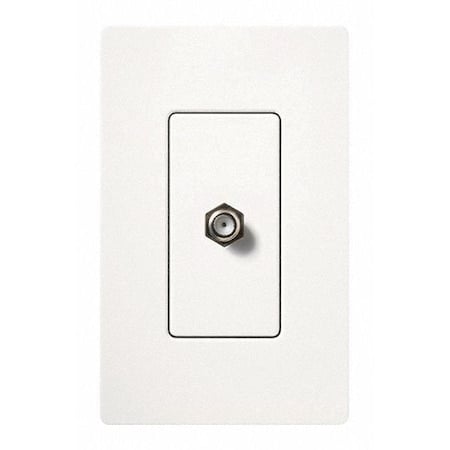 Cable Jack, Single, White MPN:CA-CJ-WH
