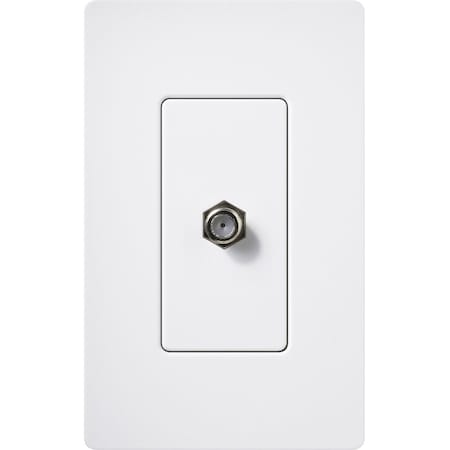 Cable Jack, Single, Snow MPN:SC-CJ-SW