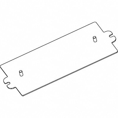 Adapter Plate for Non-Studded Ballasts MPN:CFL-BEA-BK
