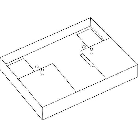 Adapter Plate, For Studded Ballasts MPN:CFL-JBA-FAB