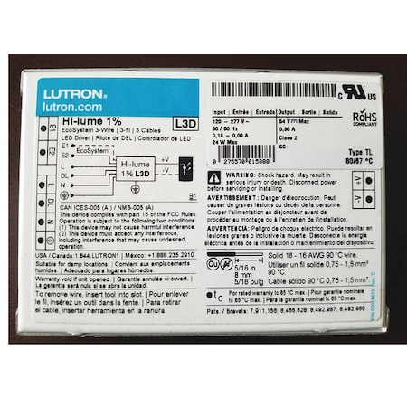 LEDDriver, Hi-lumeEcoSystem, 1PK MPN:L3DA4U1UMN-FA070