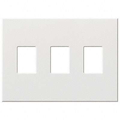 Dimmer/Switch Wall Plate 3 Gang White MPN:VWP-3-WH