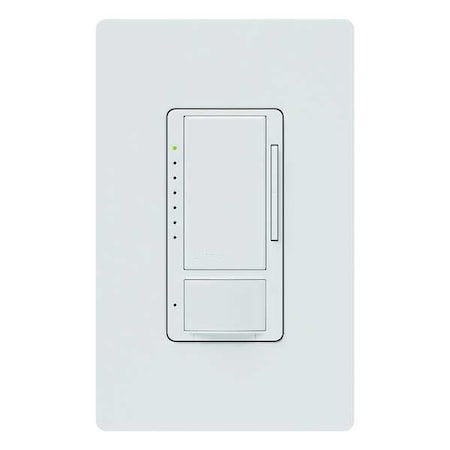 Wall Mount Sensor, Occupancy, Photocell, Vacancy, Hard Wired, White, 900 sq ft, Fluorescent, Halogen, Incandescent, LED MPN:MSCL-OP153M-WH