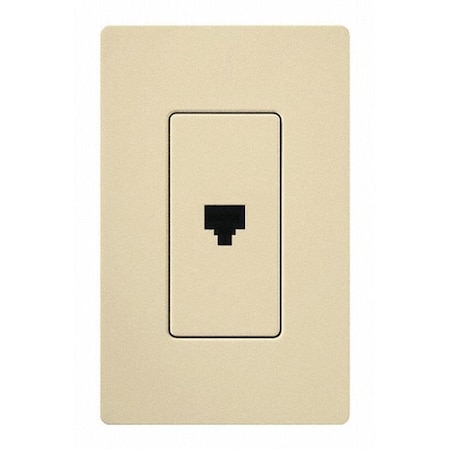 Telephone Jack, Single, Ivory MPN:CA-PJ-IV