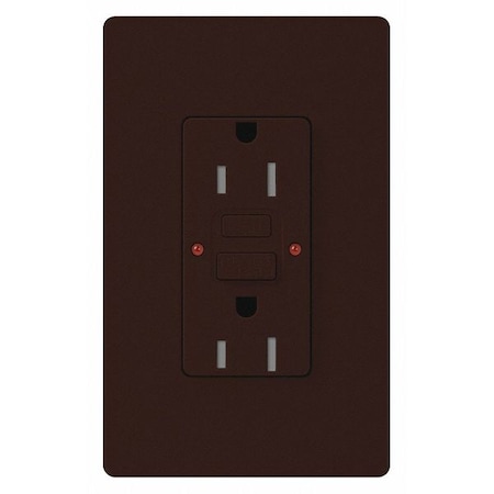 Receptacles, GFCI, Tamper-Resistant, Brown MPN:CAR-15-GFST-BR
