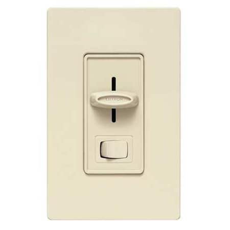 Lighting Dimmer, Slide, Decora, 300W, Almnd MPN:CTELV-303P-AL