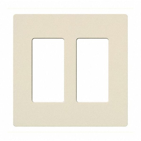 Designer Wall Plates, Number of Gangs: 2 Gloss Finish, Light Almond MPN:CW-2-LA