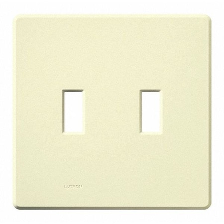 Traditional Fassada Wall Plates, Number of Gangs: 2 Gloss Finish, Almond MPN:FG-2-AL