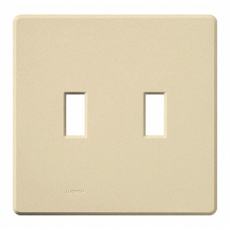 Traditional Fassada Wall Plates, Number of Gangs: 2 Gloss Finish, Ivory MPN:FG-2-IV