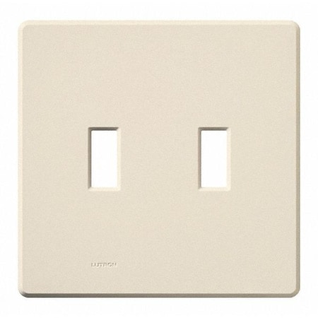 Traditional Fassada Wall Plates, Number of Gangs: 2 Gloss Finish, Light Almond MPN:FG-2-LA