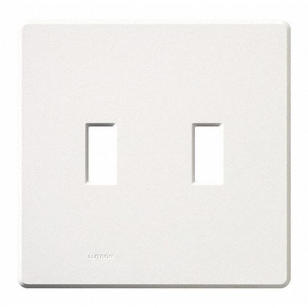Traditional Fassada Wall Plates, Number of Gangs: 2 Gloss Finish, White MPN:FG-2-WH