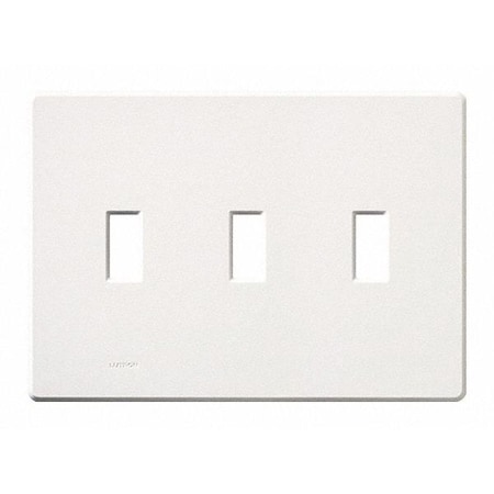 Traditional Fassada Wall Plates, Number of Gangs: 3 Gloss Finish, White MPN:FG-3-WH