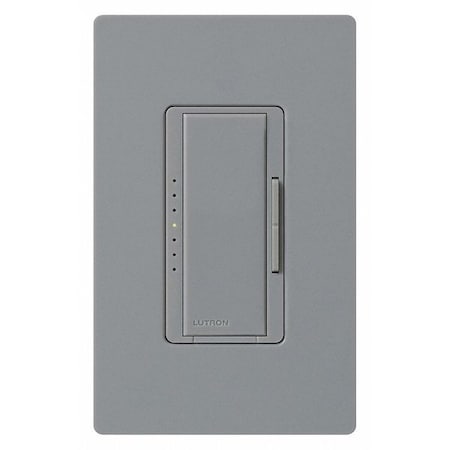 Dimmer, Maestro, CFL/LED, Gray MPN:MACL-153M-GR