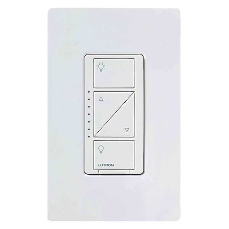 Lighting Dimmer, 1-Pole, 120V, White MPN:PD-6WCL-WH