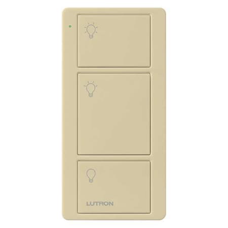 Wireless Remote Control, 3 Buttons, Ivory MPN:PJ2-3B-GIV-L01